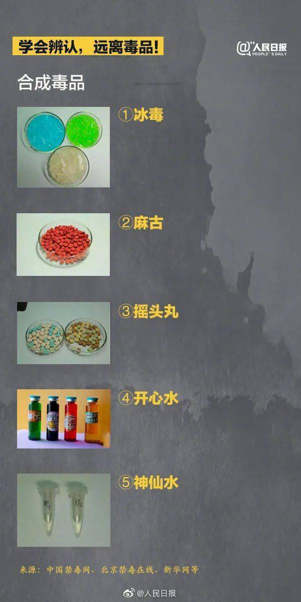时代阴影下的新型毒品包装，揭示毒潮新貌