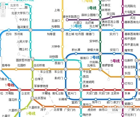 北京最新地铁路线图，时代脉络与城市的跃迁展现