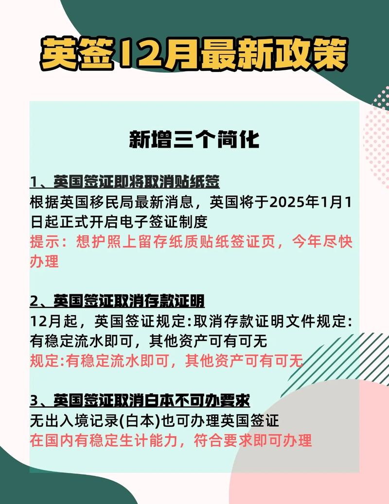 英国签证最新政策解读与分析
