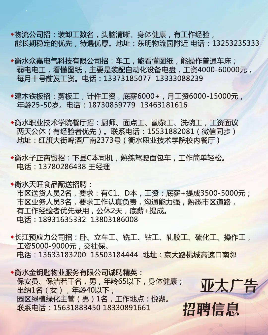 响水最新招聘，职业发展的理想选择平台